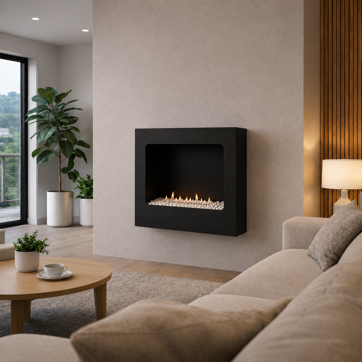 Chimenea a Gas Minimalista - Image 2