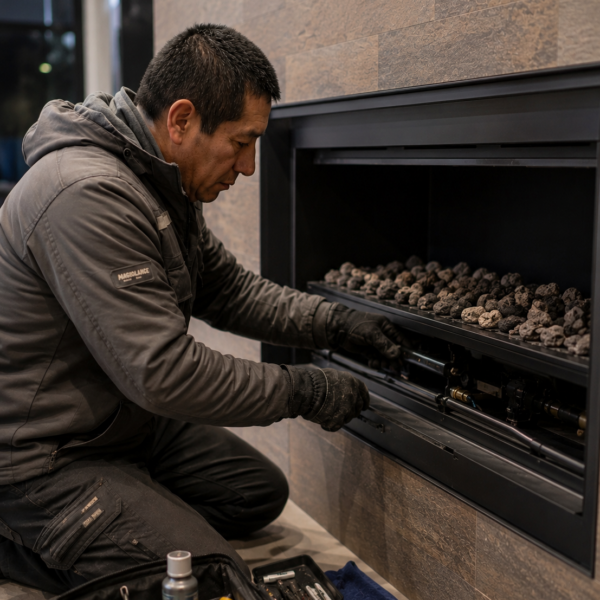 mantenimiento de chimeneas a gas